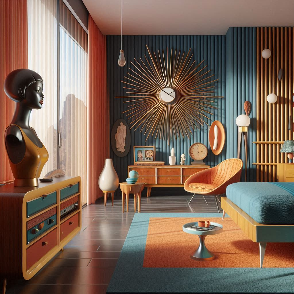 atomic age bedroom ideas