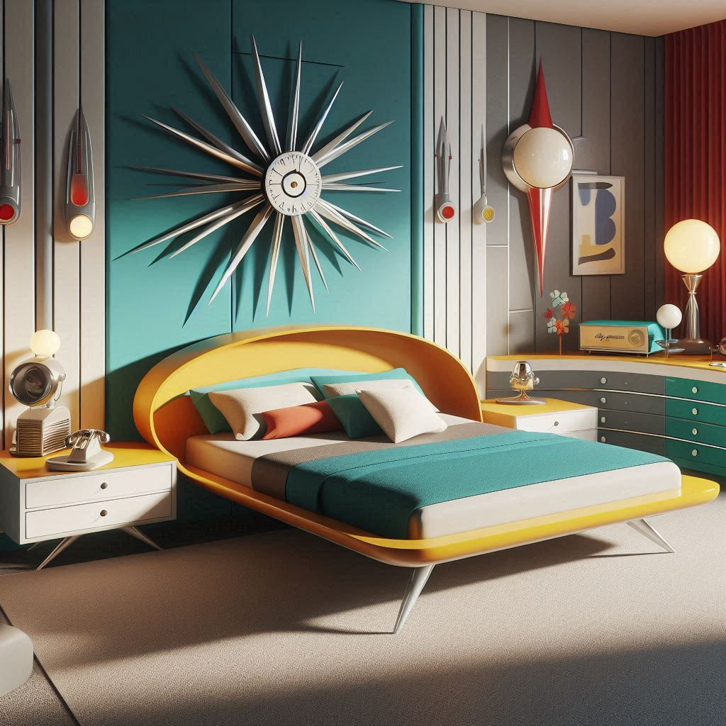 atomic age bedroom